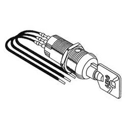 Fort Lock MFSW3-1138-79 KA 27379 | 1-3/8", GEM, SPDT, Maintain & Momen