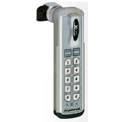 Fort Lock REG-S-T-5 | Cabinet Self-Locking Regulator, Standard Knob, Slam Cam, Top Vertical Mount, 1-3/4" Cylinder Length, Silver