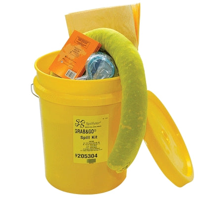 Fytertech Nonwovens 205304 | Spilfyter Grab & Go Bucket Spill Kit, Hazmat