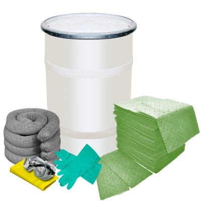 Fytertech Nonwovens 450055 | Spilfyter Drum Spill Kit, Universal, 55 Gallons