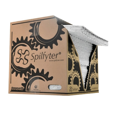 Fytertech Nonwovens Z72 | Spilfyter Standard Oil-Only Sorbent Pads, Medium Weight, 16" X 18", 100/Box