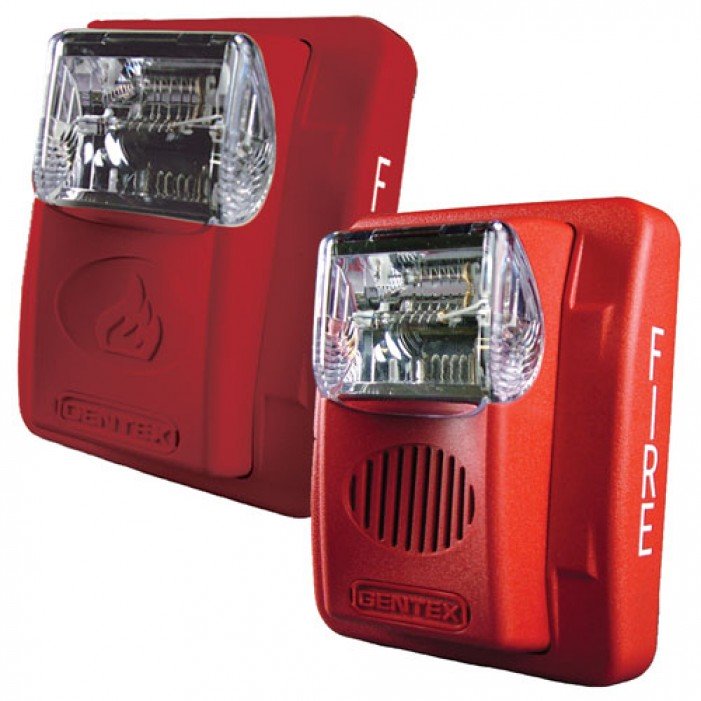 Bosch GEC3-12WR | Wall Horn/Strobe, 15-75cd 12V, Red
