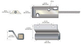 George Risk Industries (G.R.I.) 4532D-36 | 36 Miniature Overhead Door Switch Set, Dpdt, Up To 2-1/2" Gap