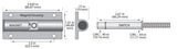 George Risk Industries (G.R.I.) 4704-A-240 | Surface Mount Pull Apart