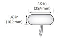 George Risk Industries (G.R.I.) 700CL-12-B | Capped Miniature Surface Mount Switch Set, Standard Gap, Brown, Closed Loop