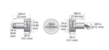 George Risk Industries (G.R.I.) AC180-12-W | Switchset, with 1 A & C Form Reed