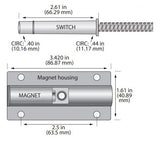 George Risk Industries (G.R.I.) MS4702A-120 | Switch Set 4702A With Magnashere Technology