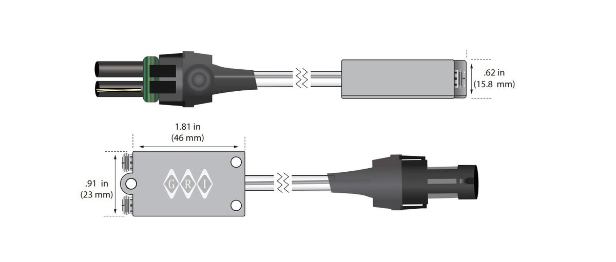 George Risk Industries (G.R.I.) QDC-20 | Quick Disconnect Cord