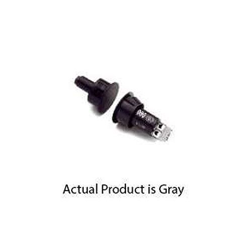 George Risk Industries (G.R.I.) 8080-T-G | 3/4" Steel Door Recessed Switch Set, Gray,  Closed Loop, Screw Terminals
