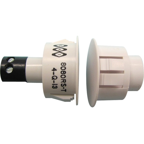 George Risk Industries (G.R.I.) 8080RS-T-W | Recessed Stubby Door Switch Set, Closed Loop, White, For Steel Door