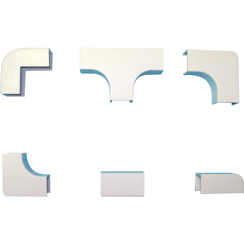 George Risk Industries (G.R.I.) E-Z 58 COM-W | Duct Raceway Connector Combination Pack