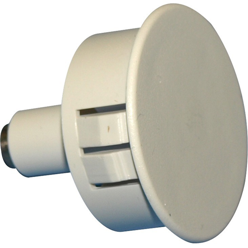 George Risk Industries (G.R.I.) M-180-W | Recessed Magnet, 3/4" Diameter, White, For Steel Door