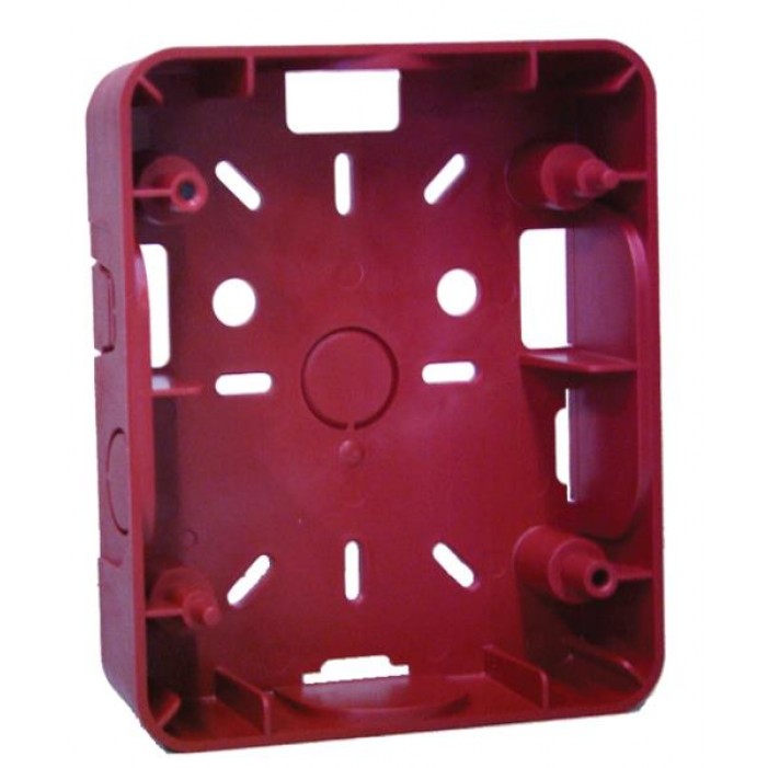 Bosch GSB | Surface Backbox, 5.6X4.6X1.5", Red