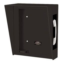 Gai-Tronics 236-001BK | Surface-Mount Enclosure, Flush-Mount Telephone, Black, 236 Series