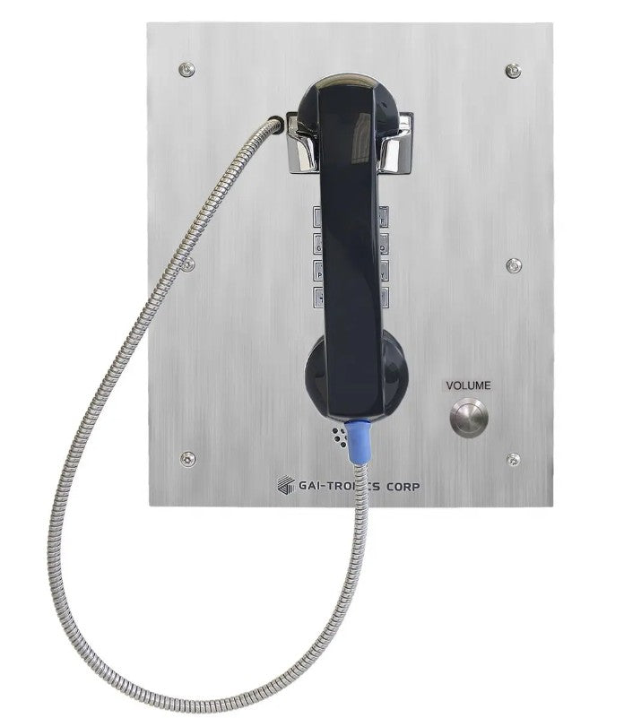 Gai-Tronics 276-710 | Flush-panel Handset Telephone - VoIP (Keypad)