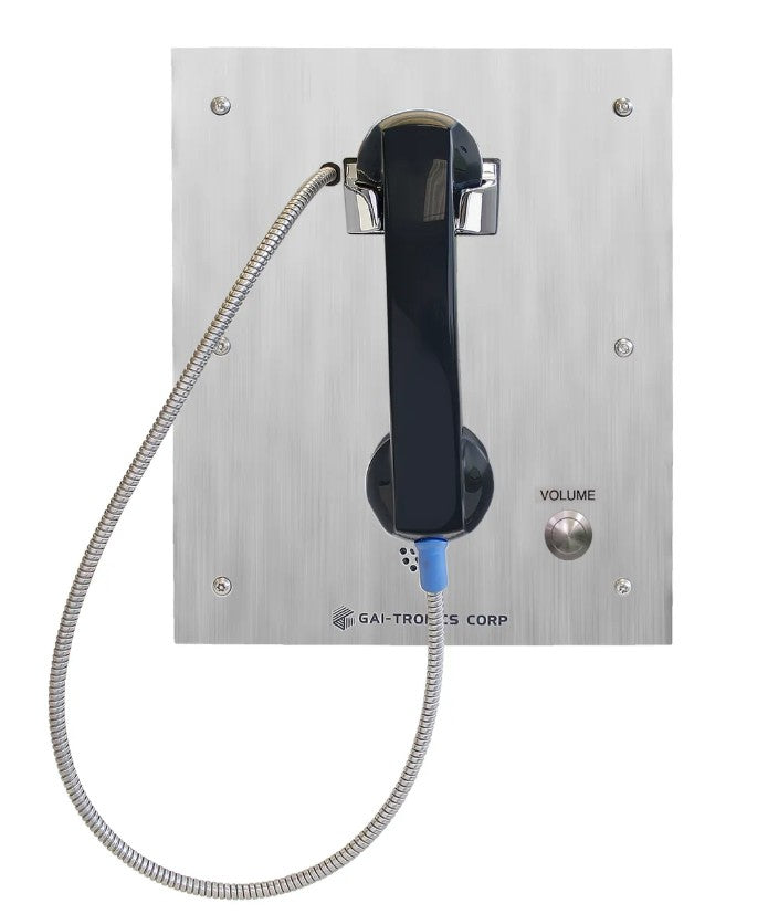Gai-Tronics 277-710 | Flush-panel Handset Telephone - VoIP (Auto-dial)