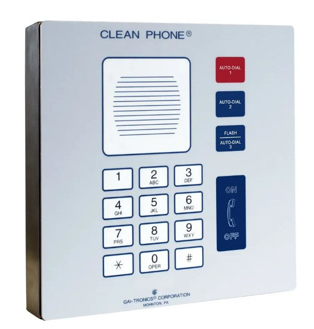 Gai-Tronics 295-712W | Clean Phone Series, VoIP Telephone (Wall-Mount), UL