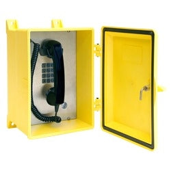 Gai-Tronics 354-001YL | NEMA 4X Rugged Telephone, Analog, Yellow