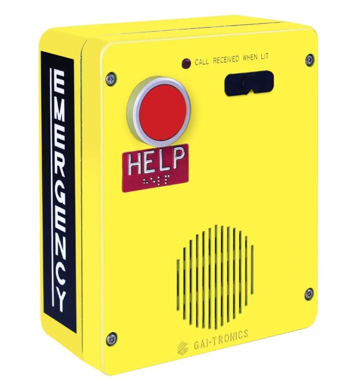 Gai-Tronics 393-810A | RED ALERT Series, WiFi VoIP Hands-free Telephones - Model 393-810A