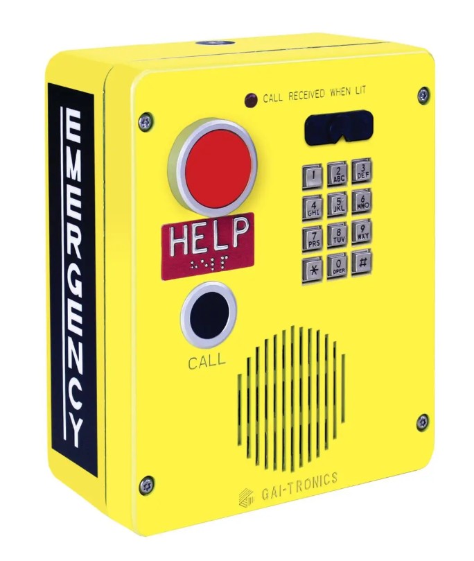 Gai-Tronics 394AL-712 | RED ALERT Series, VoIP Hands-free Emergency Telephones - Model 394AL-712