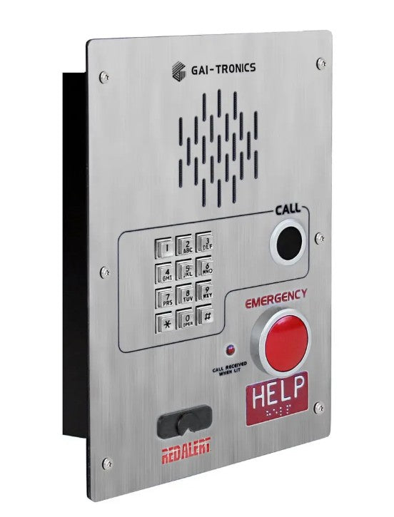 Gai-Tronics 398-712CB | RED ALERT Series, VoIP Emergency Telephones, Retrofit Series - Code Blue; Model 398-712CB