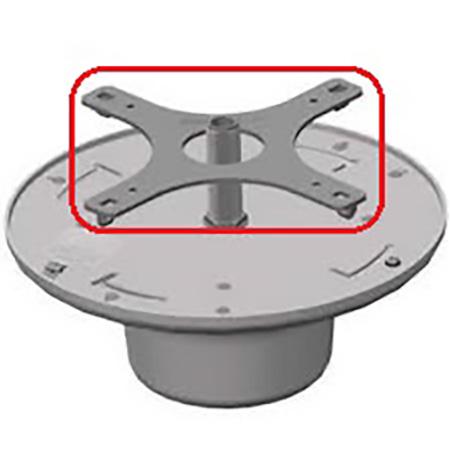 Galtronics 62-32-09 | Hard Ceiling Mount Kit, 170 mm Length, White, for Indoor PEAR Antennas