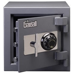 Gardall Safe Corporation LC1414-G-C | Depository and Under Counter Safe Combination Lock Commercial Light Duty, 14" Width x 14" Depth x 14" Height, Plate Steel Door, Gray