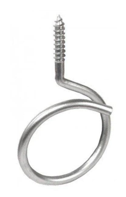 Garvin Industries BR-100-WS | Bridle Ring, 1 in., Galvanized Steel, Screw Mount