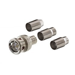GEM Electronics 301-00-75TP | GEM Electronics Bnc Crimp On Connector, Male, 75 Ohm, 10 Pack