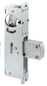 General Lock ADB3132 AL/DU | Door Deadbolt, Mortise, Non-Handed, 31/32" Backset, Aluminum/Duronodic, With (2) Flat/Radius Faceplate