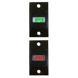 General Lock AEXIN-DU | Mortise Lock Exit Indicator, Duronodic, With Multi-Header Sign