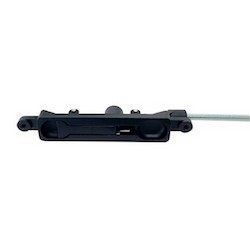 General Lock AFB18-BLACK | Storefront Flushbolt 1/8" Offset, Black