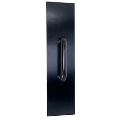 General Lock BH-7114-622 | Pull Plate, 5-1/2" Ctc, 4X16", Black