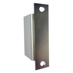 General Lock BH-AF-260-SL | Filler Plate, 1-1/4" Width X 4-7/8" Height, Silver, Aluminum Frame, for Electric Strike