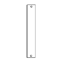 General Lock BH-EF-86 | Filler Plate, 86 Cutout, 1-1/4" Width X 3/16" Depth X 8" Height, Prime Coated