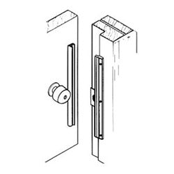 General Lock BH-ILP-212-SL | Interlock, in Swinging, 12", Silve