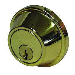 General Lock D162 605 6WL C | Deadbolt, Grade-2, 2-Cylinder, Medium Duty, Schlage C Keyway, 6-Way Adjustable Backset