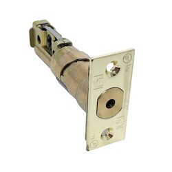 General Lock DBA-605 | Deadlock Bolt, Adjustable, Square Faceplate, Bright Brass, For D160/D660 Deadlock
