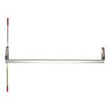 General Lock ED1048CV-628 | Exit Device Rod, Concealed Vertical Mount, Satin Aluminum, For 84" Length X 48" Width Door