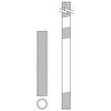 General Lock ED10CVER-24 | Exit Device Extension Rod, 24" Length, For Ed1048Cv Exit Device