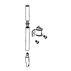 General Lock ED23-RTA78 695 | Exit Device Rod Assembly, Top, Duronodic/Dark Bronze, 7 To 8’, For Ed2300V Exit Device