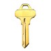 General Lock KB SC123 BR | Schlage C123 Keyway, Brass
