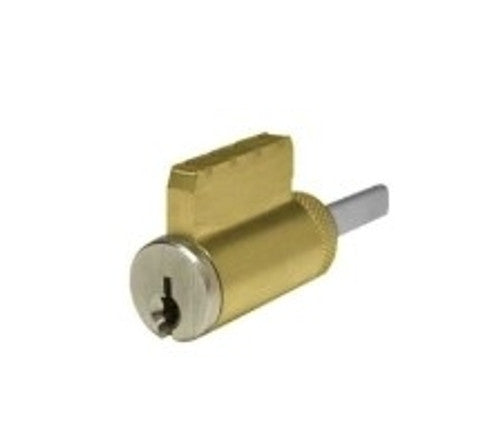 General Lock KLC1599 KS 26D KD | Key-In-Lever Cylinder, Universal, Schlage Style, 6-Pin, Kwikset Keyway, Keyed Different, 2-Key Blank, Solid Brass