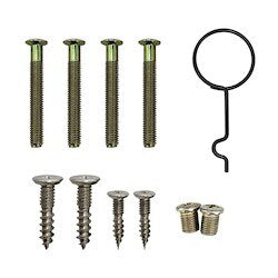 General Lock L1 SP 626 | Cylindrical Lever Screwpack, Satin Chrome, For Grade-1 Cylinder Leverset