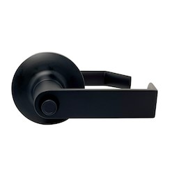 General Lock L140R 622 234 S ANSI S | R Lever, Clutch, 2-3/4" Bs Ansi Stk, Black