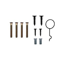 General Lock L2 SP 613 | Cylindrical Lockset Lever Screwpack, Dark Bronze, For Grade-2 Cylindrical Lever Lockset