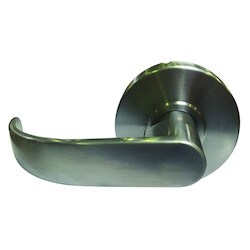 General Lock L2170N 626 | Cylindrical Lockset Clutched Lever, Half Dummy, Satin Chrome, For L200N Series Grade-2 Cylindrical Lockset