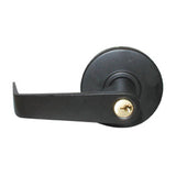 General Lock LX253S 613 C 238 S ANSI | Entry Lock, S Lever Design, 2-3/8" Backset, Schlage C Keyway, Ansi Strike, Grade 2-2
