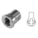 General Lock MC-IC6-ST 26D | Mortise Interchangeable Core Housing, 6-Pin, Standard Cam, 1-1/4" Length, Solid Brass