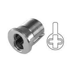 General Lock MC-IC7-SA 26D | Mortise Interchangeable Core Housing, 7-Pin, Sargent Cam, 1-3/8" Length, Solid Brass